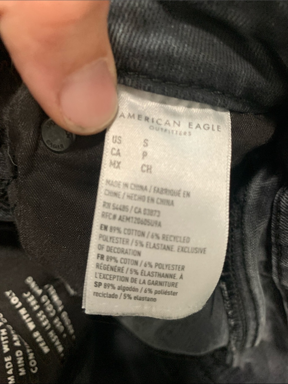 American Eagle Outfitters Black BFF Jegging Jeans - Picture 11 of 11